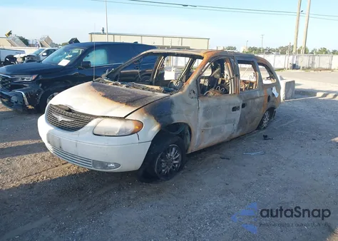 2003 Chrysler Town & Country Limited from USA, damaged, VIN 2C8GP64L03R283185